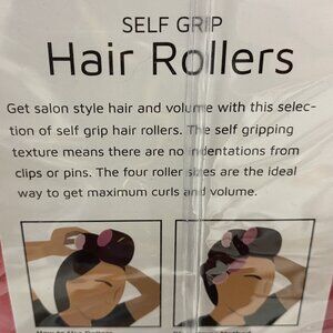 Self-Grip Hair Rollers